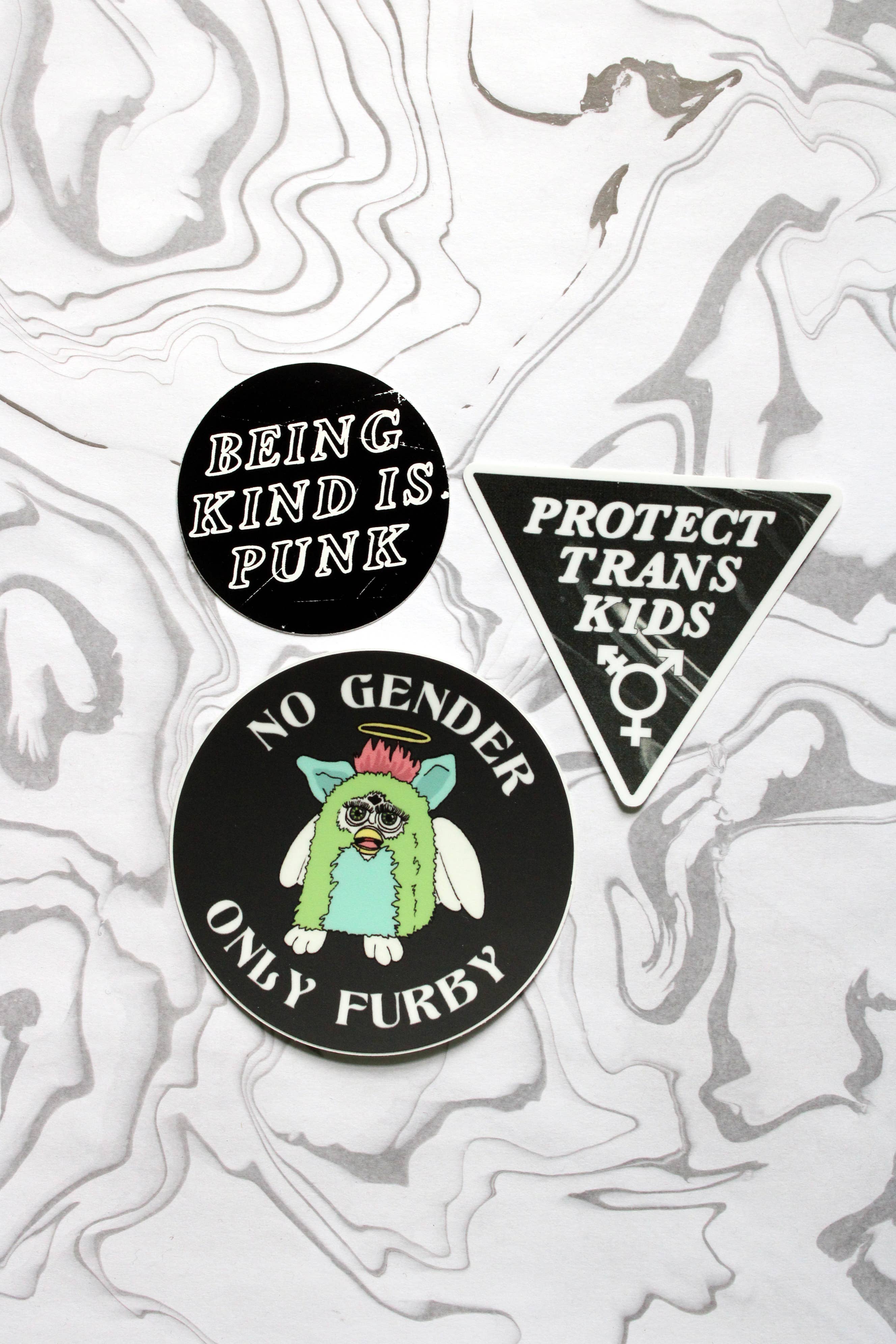 Craft Or DIY - Wholesale Sticker - being kind is punk | 2" sticker1