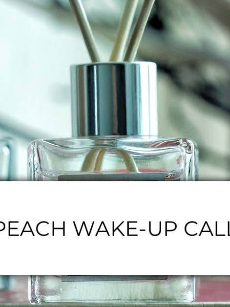Peach Wake-Up Call Diffusers for wholesale by HomeBody Essentials