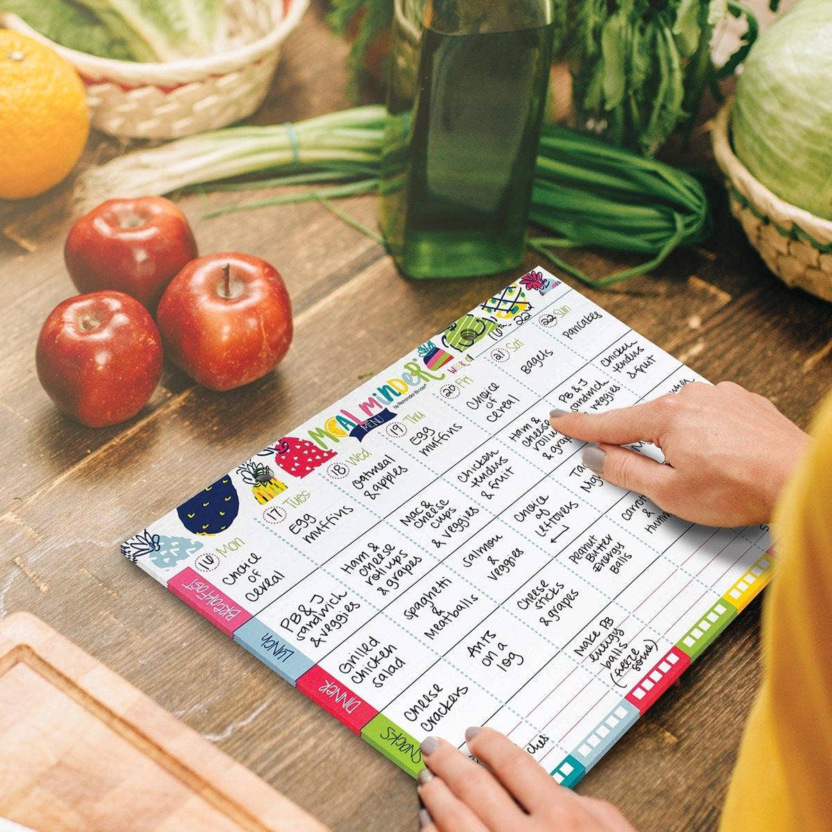 Denise Albright® - Wholesale Planner - 52-Week Meal Minder® Weekly Menu Planner Pad | Open Stock15