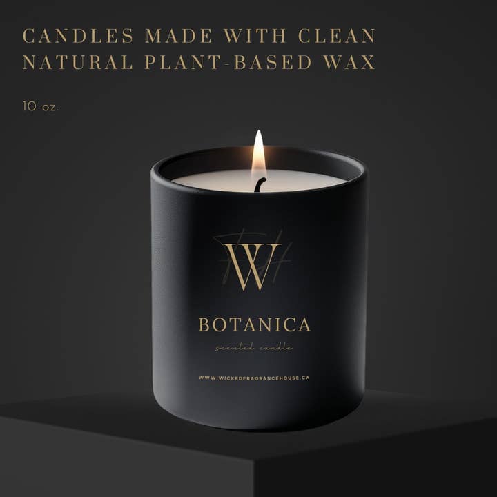Collection de Bougies Fraîches & Florales pour la vente par Wick’ed Fragrance House Inc.