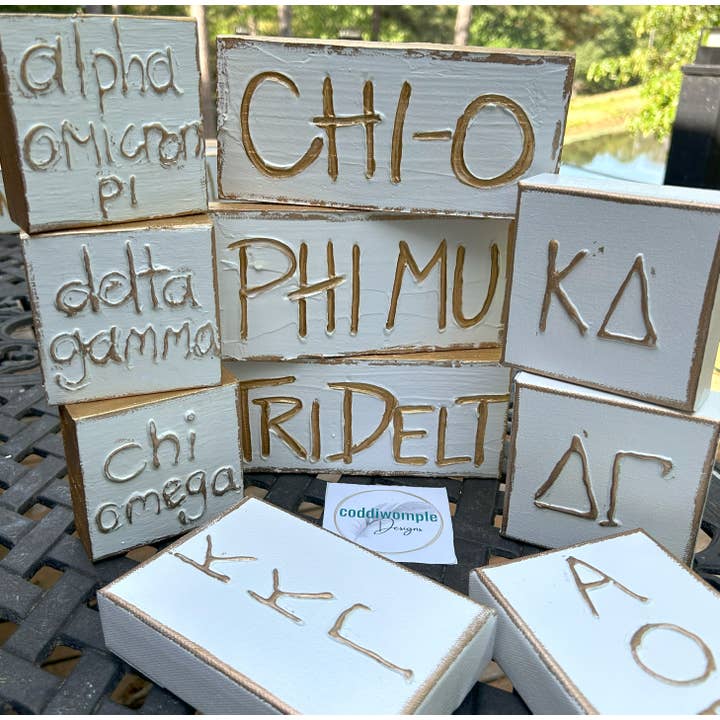 Sorority letters | Greek Collegiate Rush Homecoming Dorm and other Purchase Wholesale sorority buttons. Free Returns & Net 60 Terms on Faire trending on Faire.