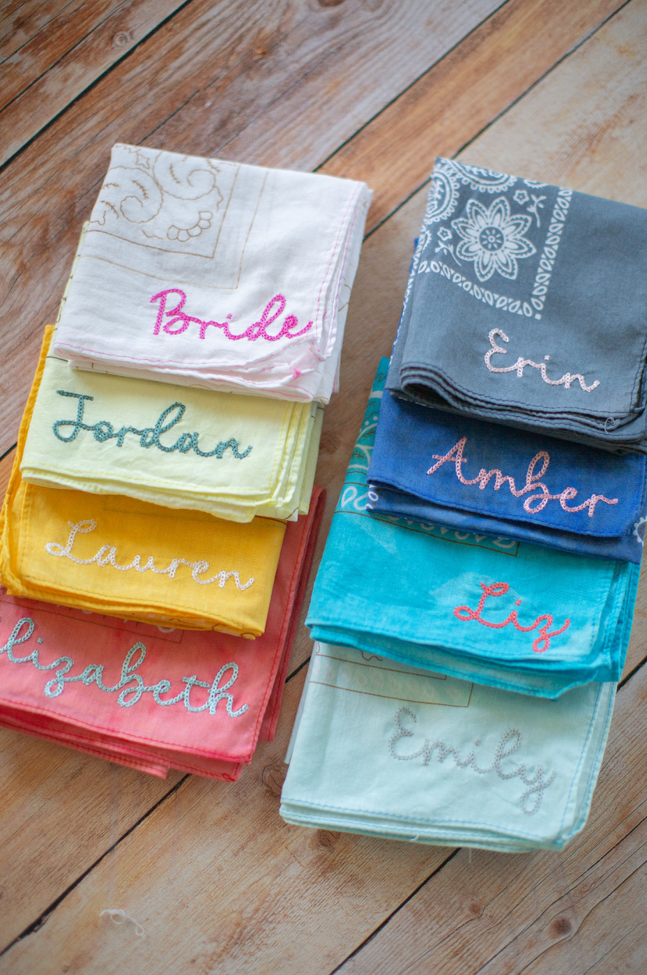 Magill - Wholesale Bandana - Women's - Embroidered Bandanas Custom Embroidered with Name1