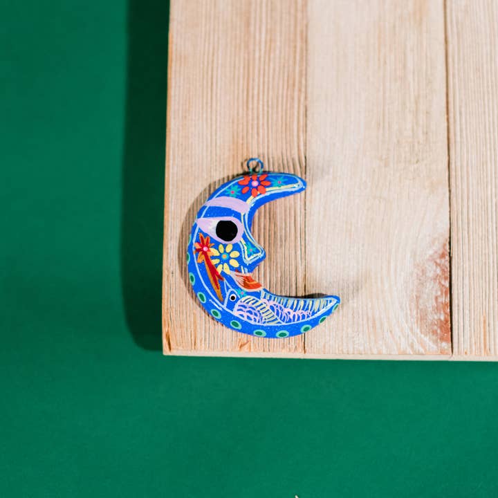 Luna Ceramic Ornament for wholesale by Lucia's Imports