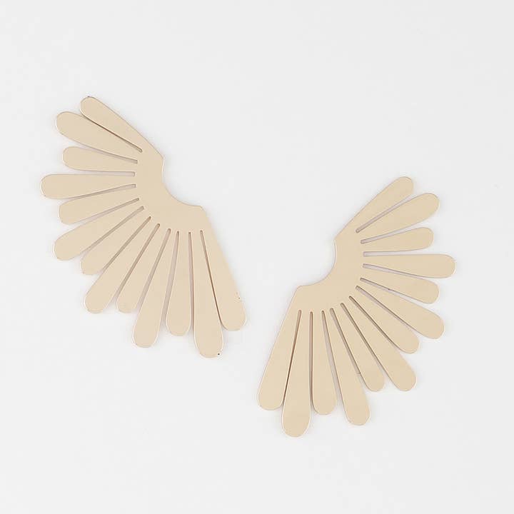 Wooden Wish Tree Pendant Earrings for wholesale by 3AM BY H&D ACCESSORIES