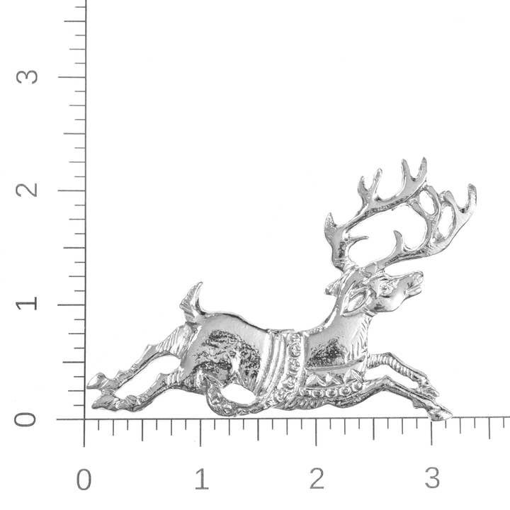 House of Morgan Pewter - Wholesale Ornament Set - Reindeer Ornaments - Deer Ornaments - Several Designs5
