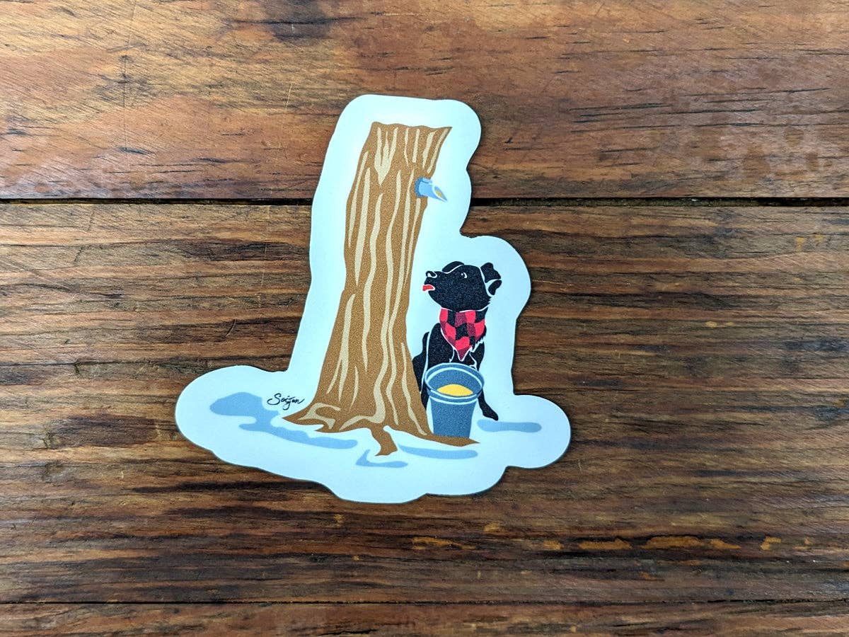 Soijen Illustrations - Wholesale Sticker - Maple Pup Waterproof Sticker1
