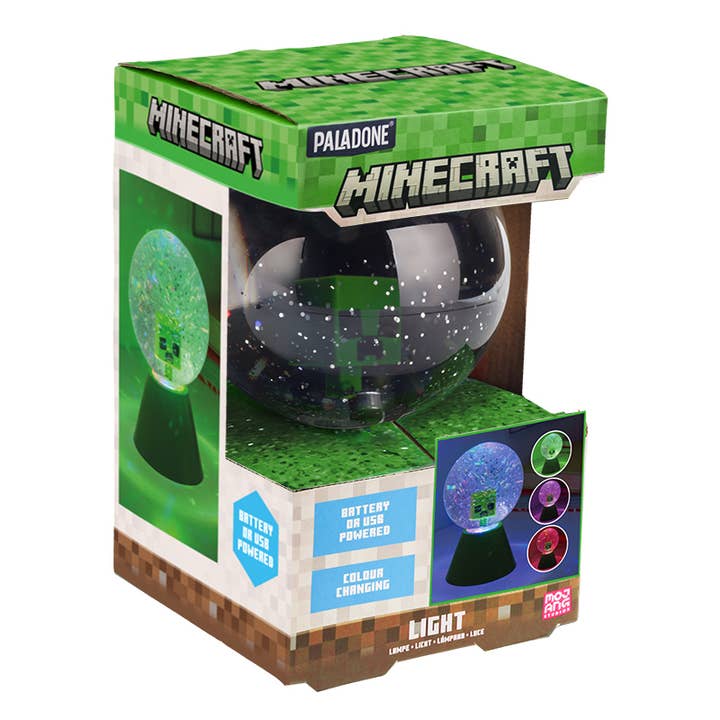 Minecraft LED-Glitzerkugel für den Großhandel von Paladone