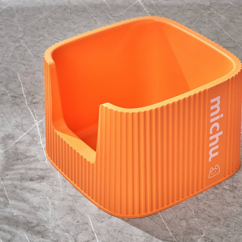 MichuPet - Wholesale Cat Litter Box - Michu XXL Container Cat Litter Box with Scoop, Coral or BoBa21
