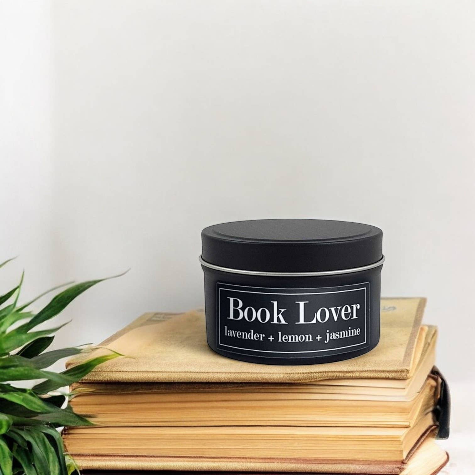 Fly Paper Products - Wholesale Travel Candles - Book Lover 4oz Candle Lavender + Lemon + Jasmine2