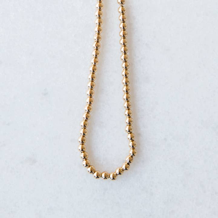 Gouden kralenarmband | 14-karaat voor wholesale door Golden Thread