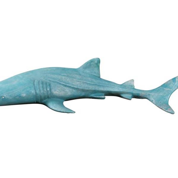 Michael & Philipp Noll e. K. - Wholesale Decorative Figurine - shark figure 50.5x20.5x10 cm2