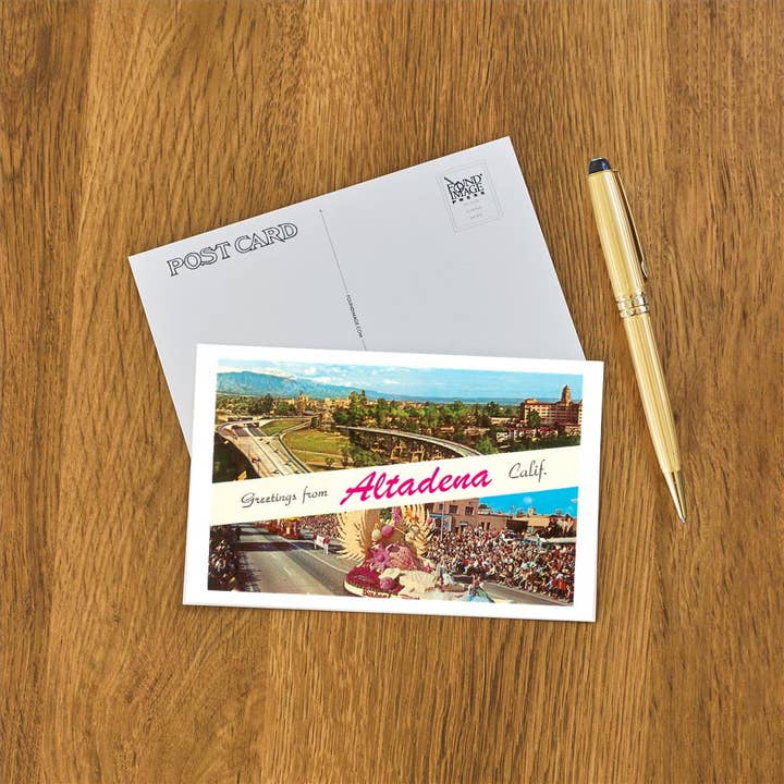 Found Image Press - Wholesale Postcard - Postcard LA-656 Greetings from Altadena, California1