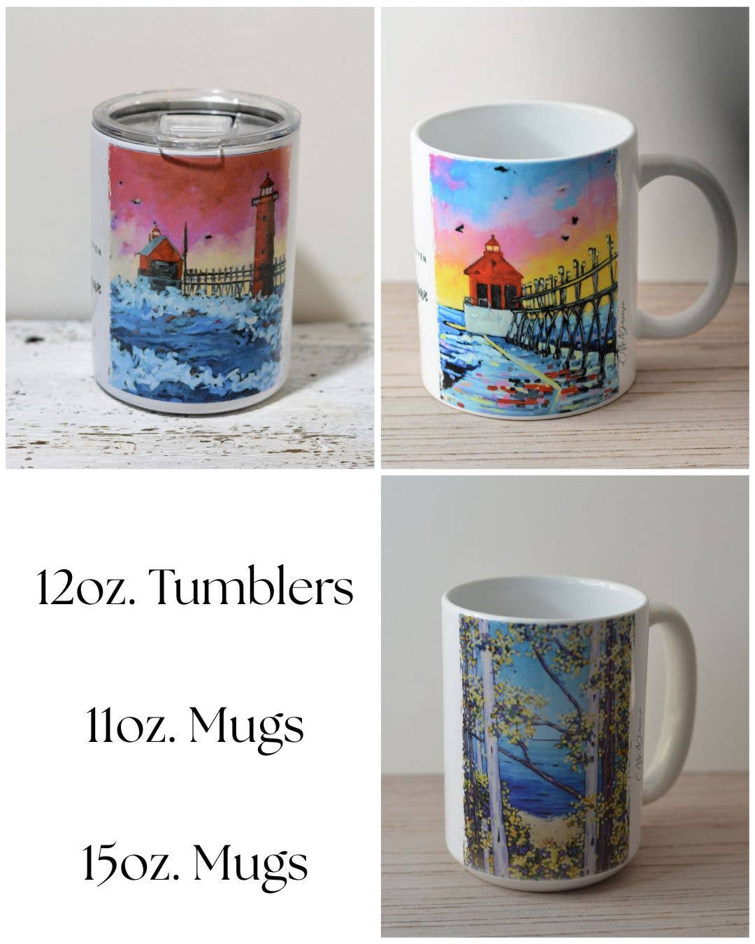 Dreese Fine Art – wholesale Coffee mug – Drinkware - Cone Flowers4