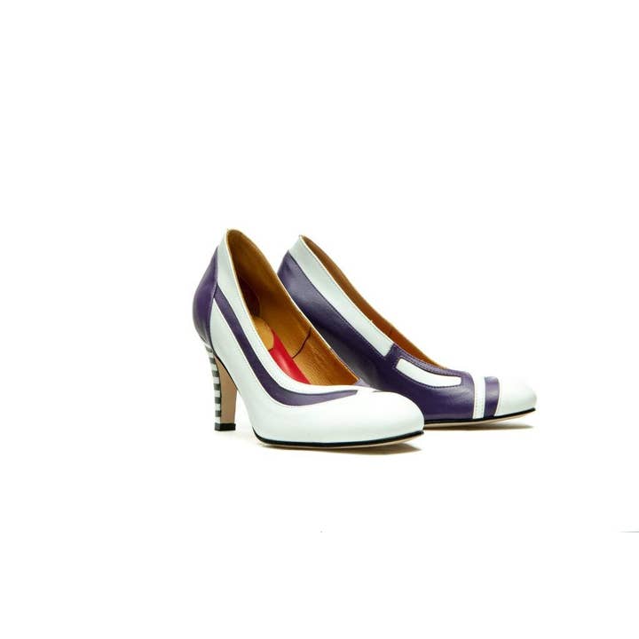 Pumps – Intro in – Purple for wholesale by Milenika shoes