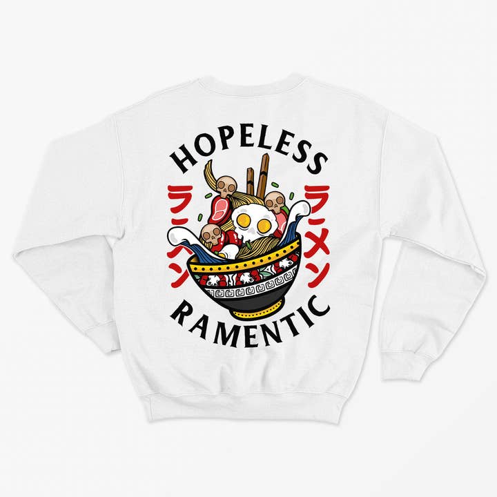 Håbløs Ramentisk Børnesweatshirt (Unisex) for engroshandel hos Broken Society