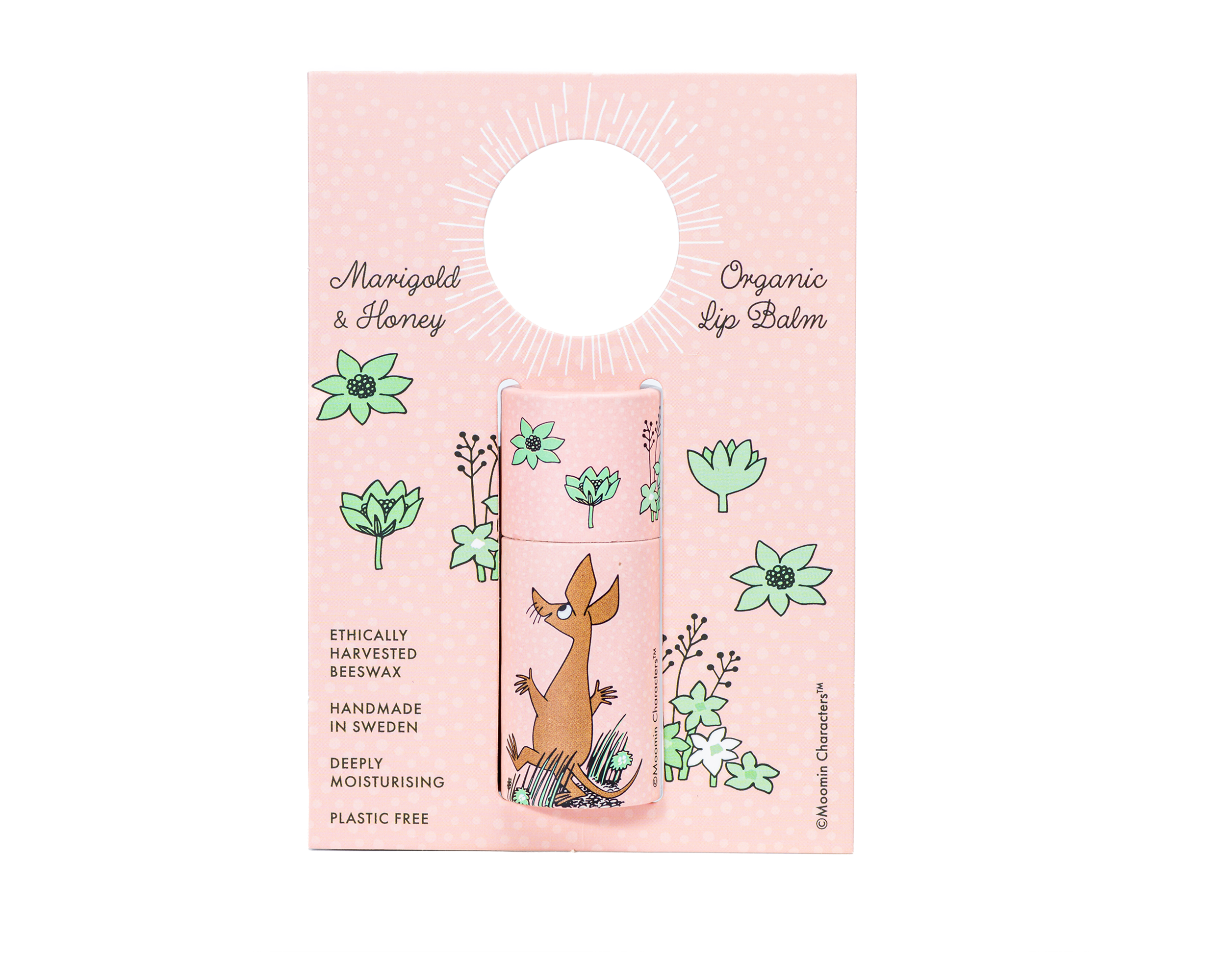 Gustaf och Linnea - Venta al por mayor Bálsamos labiales - Moomin por G&L - Bálsamo labial de cera de abejas con caléndula y miel6