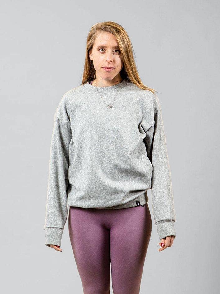 Notorious Sweater - Lysegrå for engroshandel hos Arya Athleisure