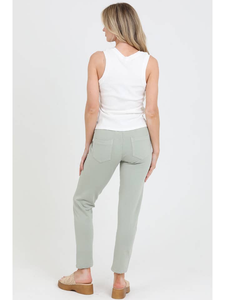 Nostalgia - Vente Pantalon d'intérieur/de jogging – femme - JOGG DE JOGGING EN TISSU ÉPONGE NP746-ASIS AVEC LIEN À NOUER SUR LE DEVANT ET POCHE ZIPPÉE13