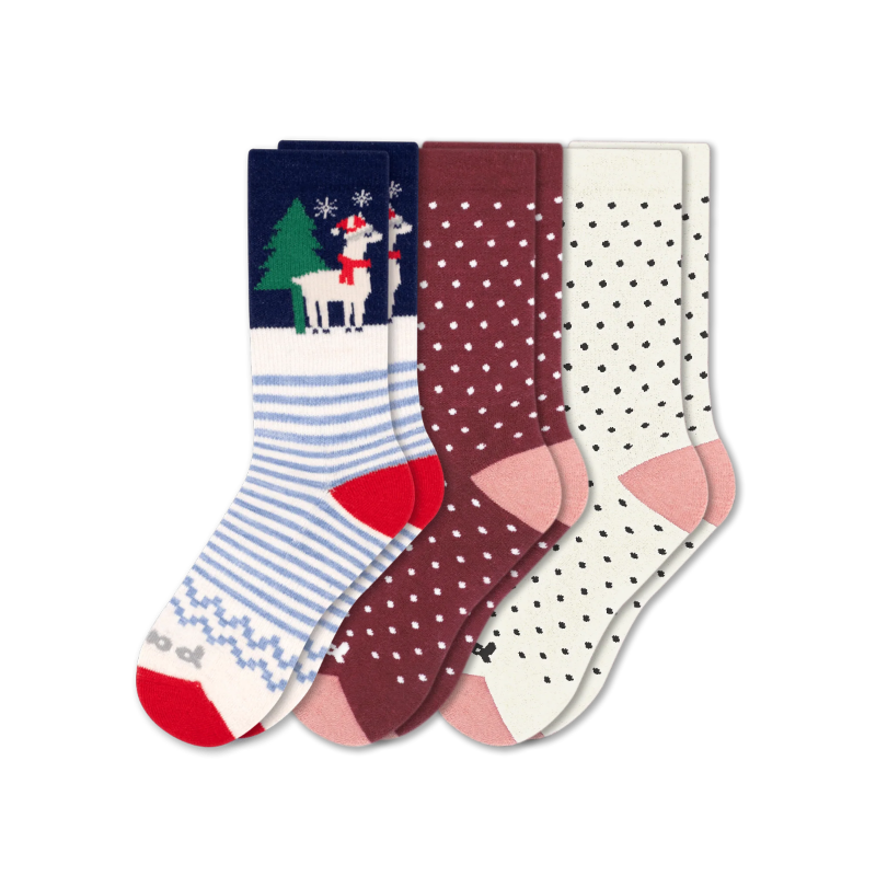 Pacas - Wholesale Socks - Women's - 3 Pack - Women's Crew Pacas Socks102