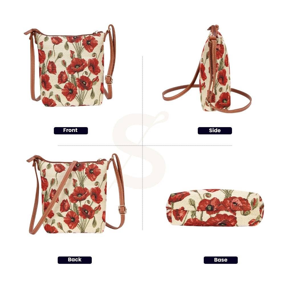 SignareArt - Wholesale Crossbody Bag - Women's - SLING-POP | POPPY SLING BAG PURSE CROSSBODY1