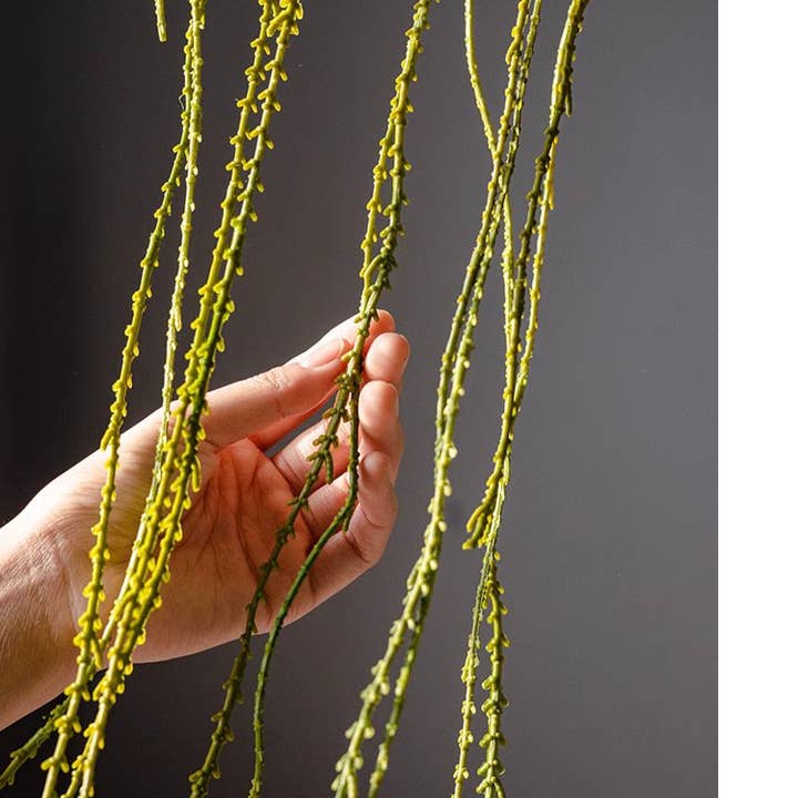 Rustic Reach - Wholesale Artificial Plant - Hanging Thin Succulent Stem2