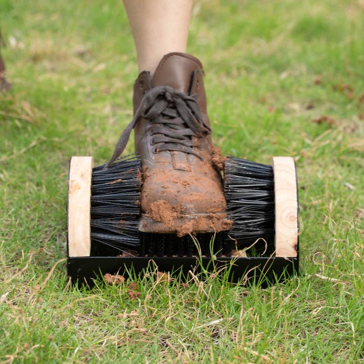 Quickway Imports - Wholesale Door Mat - Shoe Cleaner and Boot Scraper, Portable Scrubbing Brush5