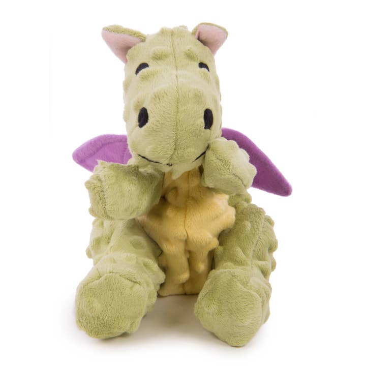 Pet Palette Distribution - Wholesale Pet Plush Toy - Dog - goDog Dragons Squeaky Plush Dog Toy Large