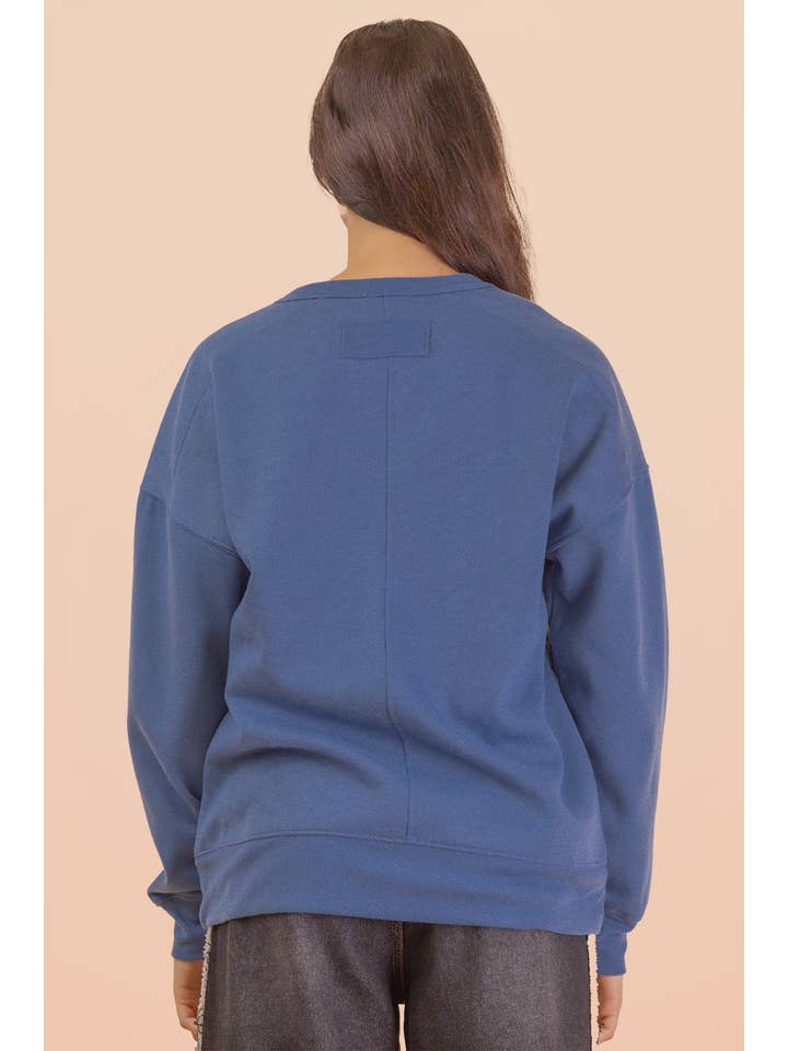 VERY J - Wholesale Knit Top - Women's - NT12385-Oversized Casual Comfy Solid Knit Top26