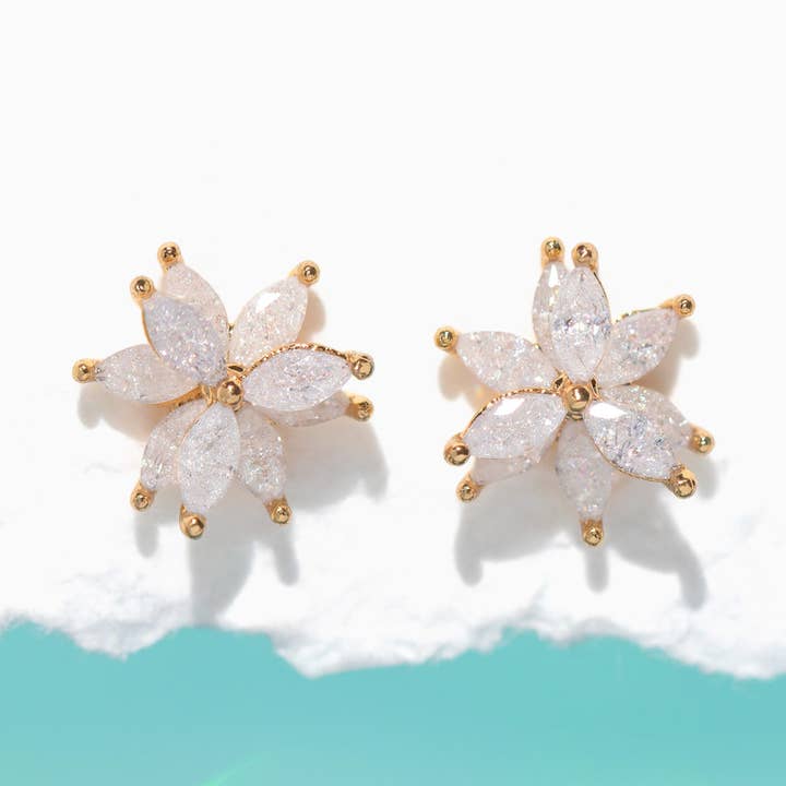 Fairest Floral Studs for wholesale by Girls Crew