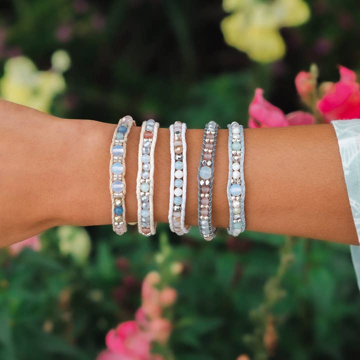 Lotus and Luna - Venta al por mayor Juegos de joyas - Pulseras Moonbeam (Surtido de 10 Paquetes)5