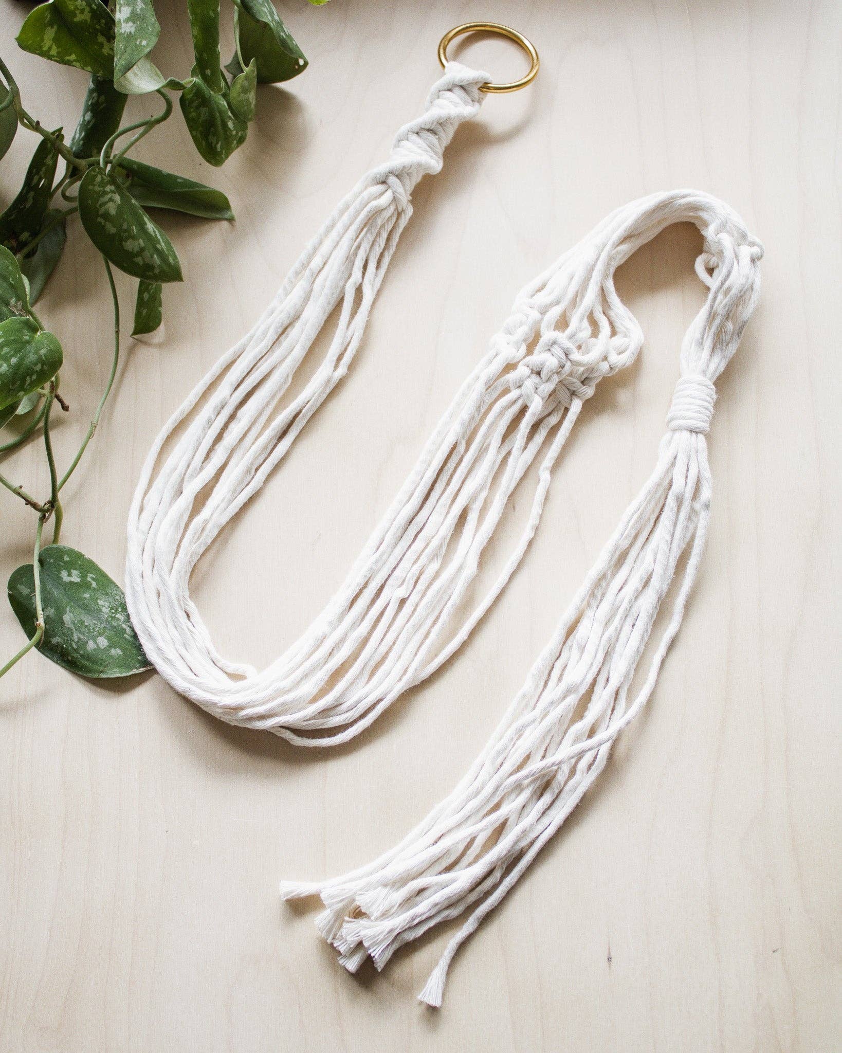 Modern Bo Studio - Wholesale Hanging Planter - Basic Macrame Plant Hanger0