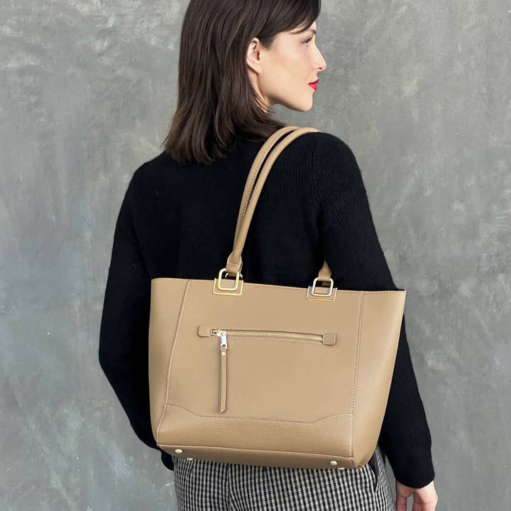 KAYLA+AVA - Wholesale Tote Bag - Women's - ANGELINA TOTE BAG WITH BUCKLE ON THE SIDE15