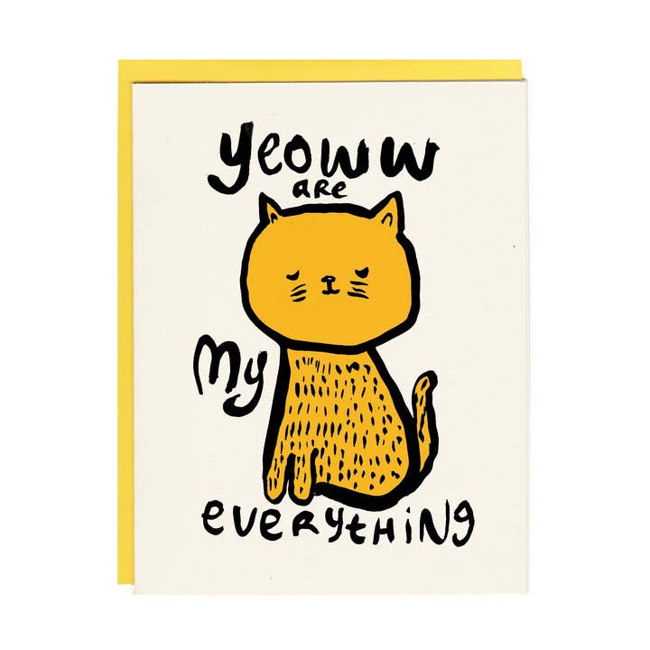 I Must Draw - Wholesale Love Card - Yeowwww are my Everything Greeting Card0