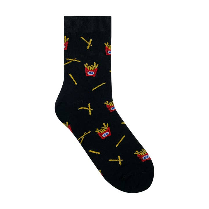 7DAYSSOCKS - Wholesale Socks - Men's - Men's Crew Unique Food Pattern Socks