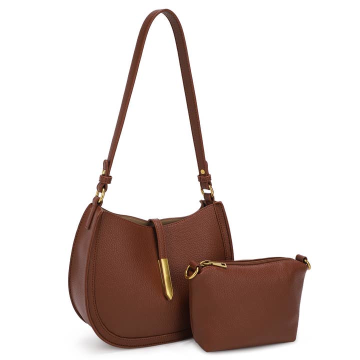 KAYLA+AVA - Wholesale Shoulder Bag - Women's - KELLY SHOULDER BAG WITH POUCH2