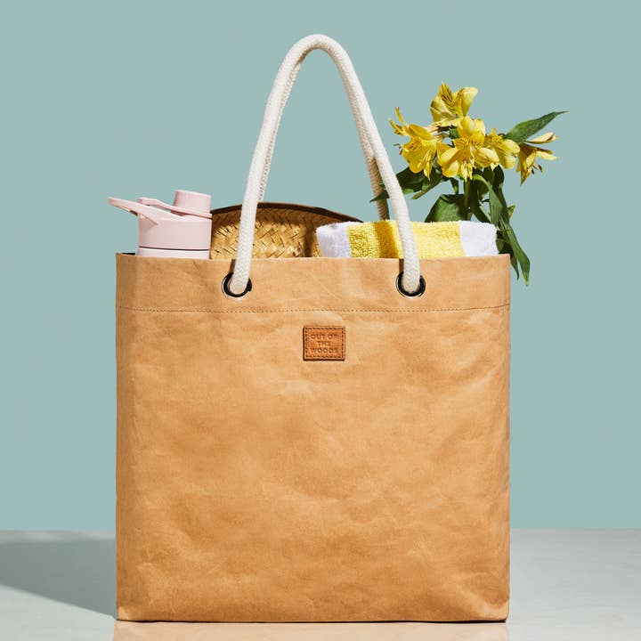 Pure Cord Shopper, Reusable Tote Bag - SMALL CASE PACKS for wholesale by Out of the Woods® by KeepCool Bags
