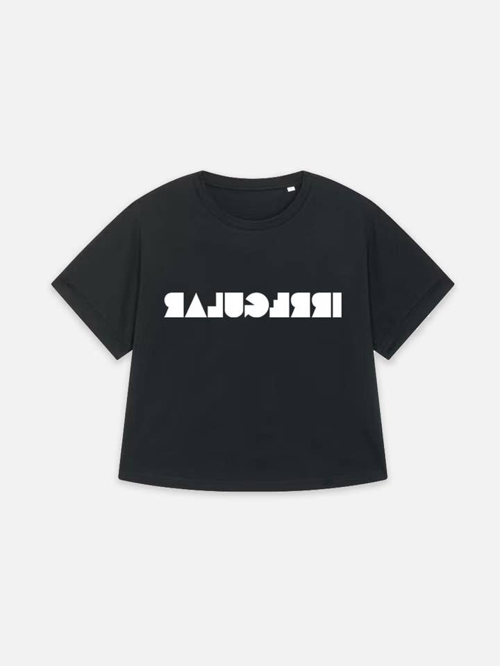 Irregular T-shirt in Black for wholesale by Irregular Sleep Pattern