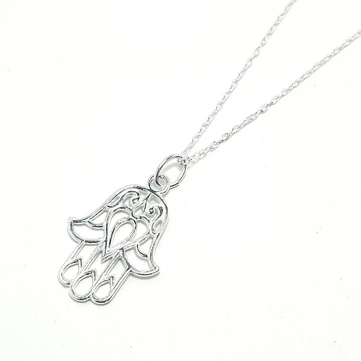 Hamsa Hand Necklace for wholesale by Sophie-May Designs