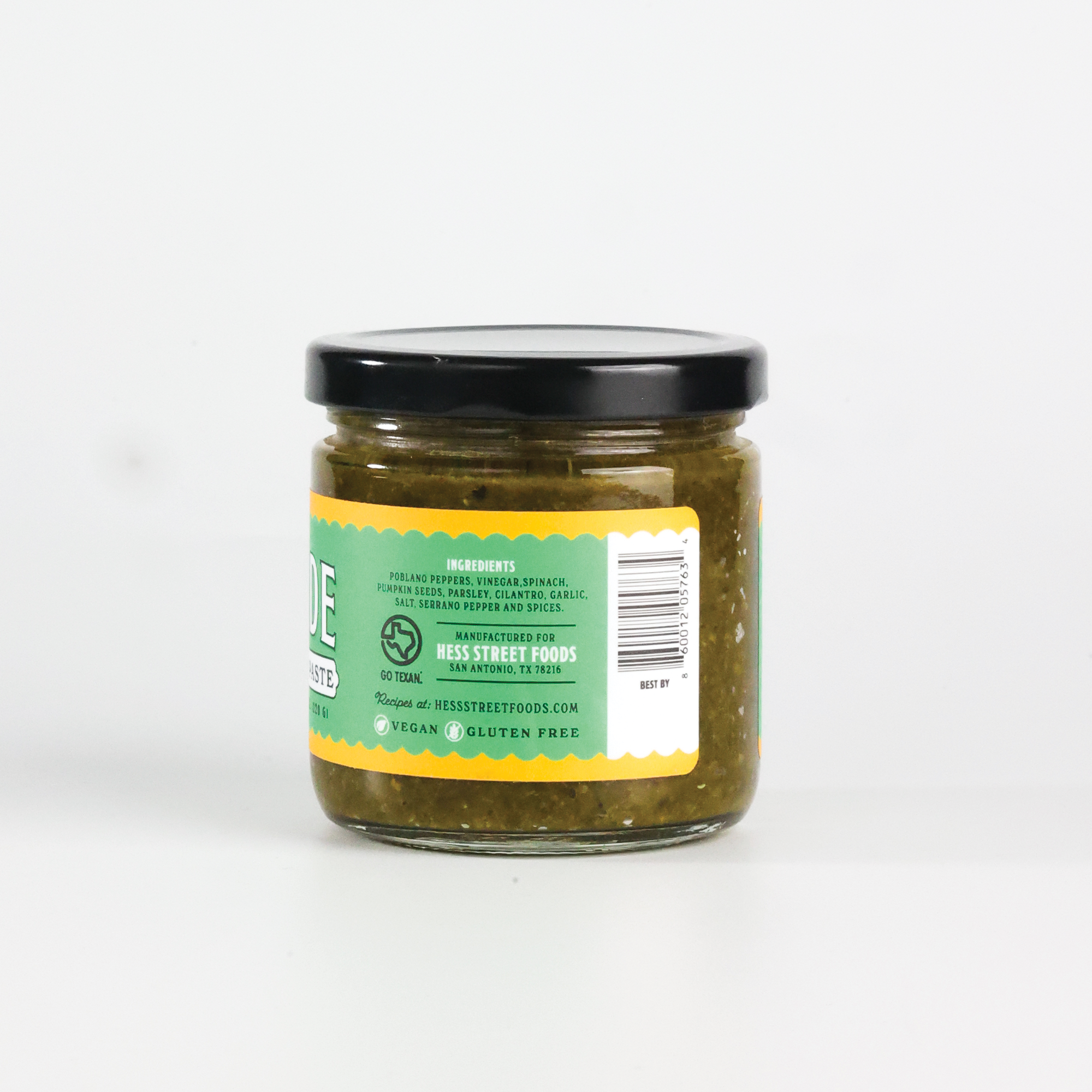 Hess Street Foods - Wholesale Rub - VERDE CHORIZO SEASONING PASTE 7.75OZ1