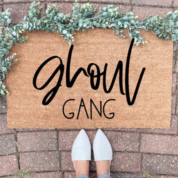 Ghoul Gang Deurmat Halloween herfst veranda decor voor wholesale door ShopByThePalms