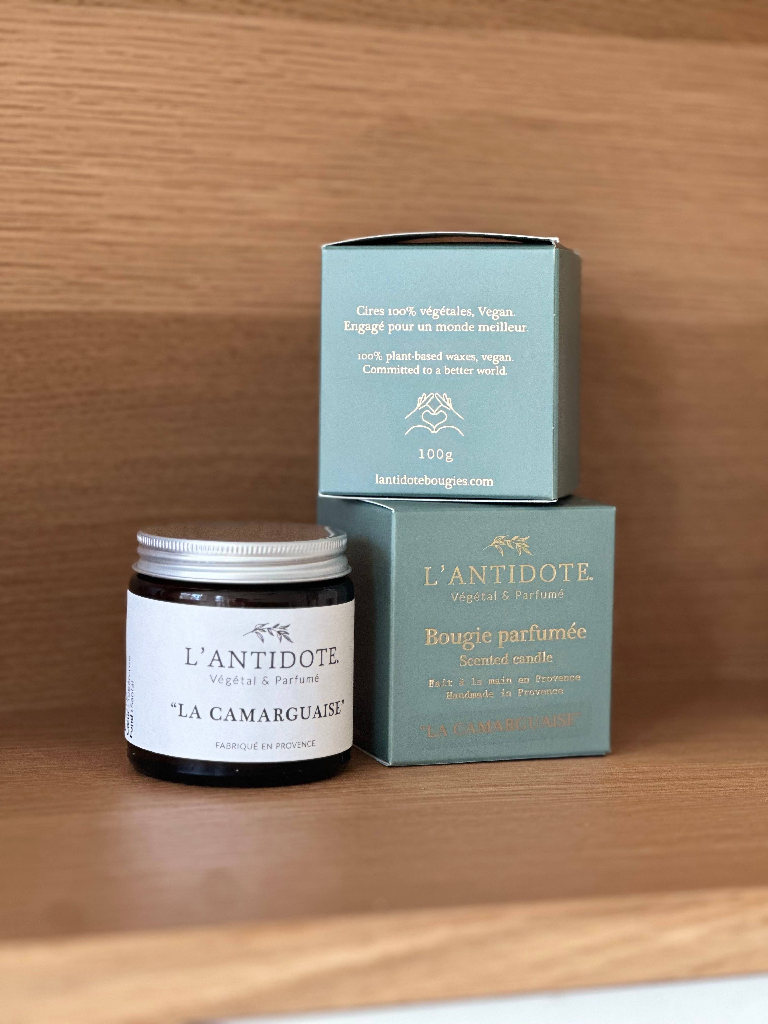 L'ANTIDOTE - Wholesale Jar/Filled Candle - LA CAMARGUAISE candle1