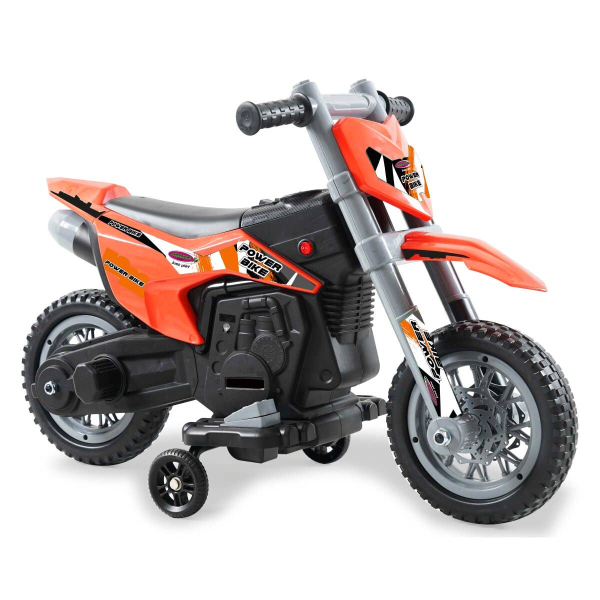 mhw24 - Wholesale Bike/Scooter - Kids - Ride-on motorcycle power bike orange 6V3