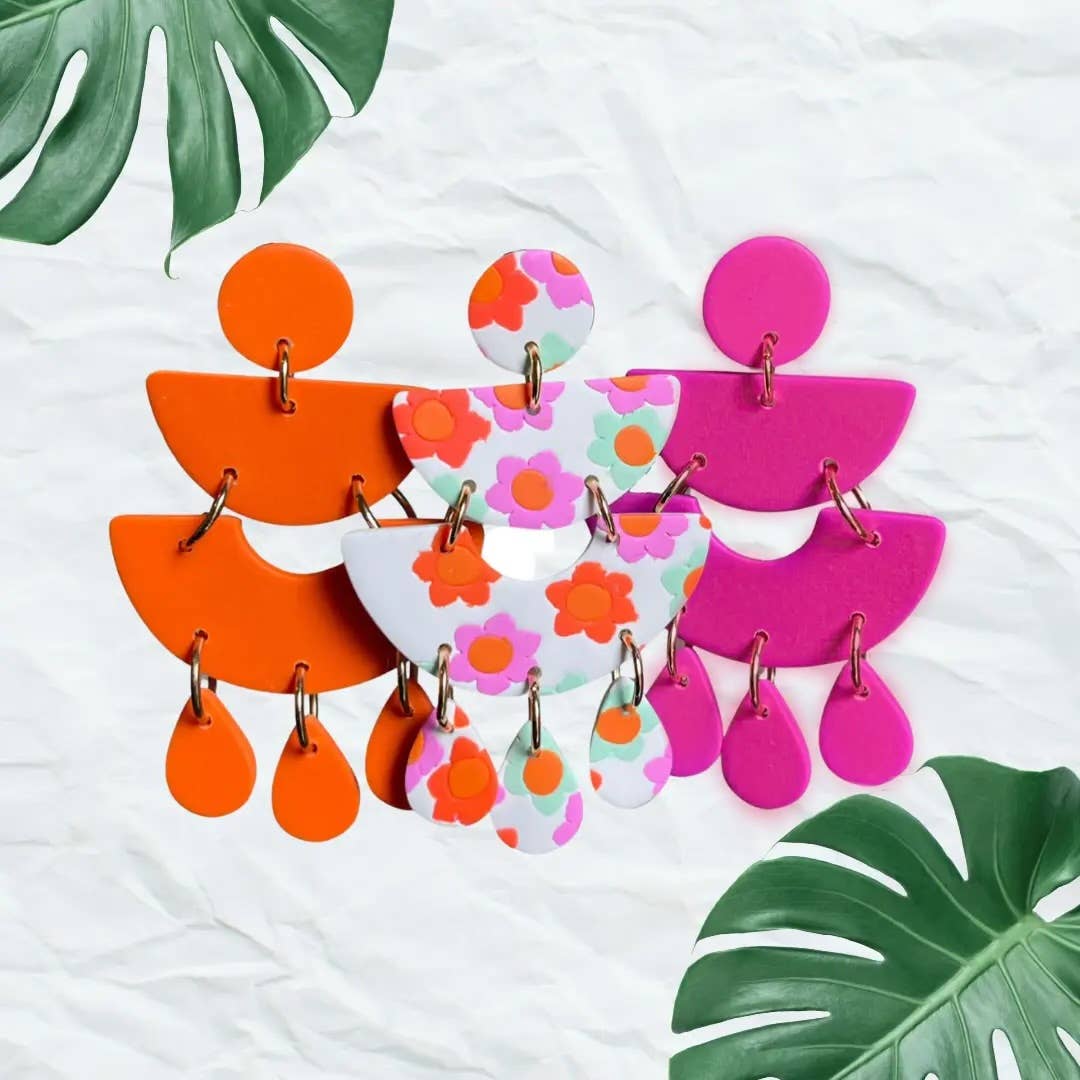 Pieces of Blonde - Wholesale Dangle Earrings - Polymer Clay Earring - Summer Statement1