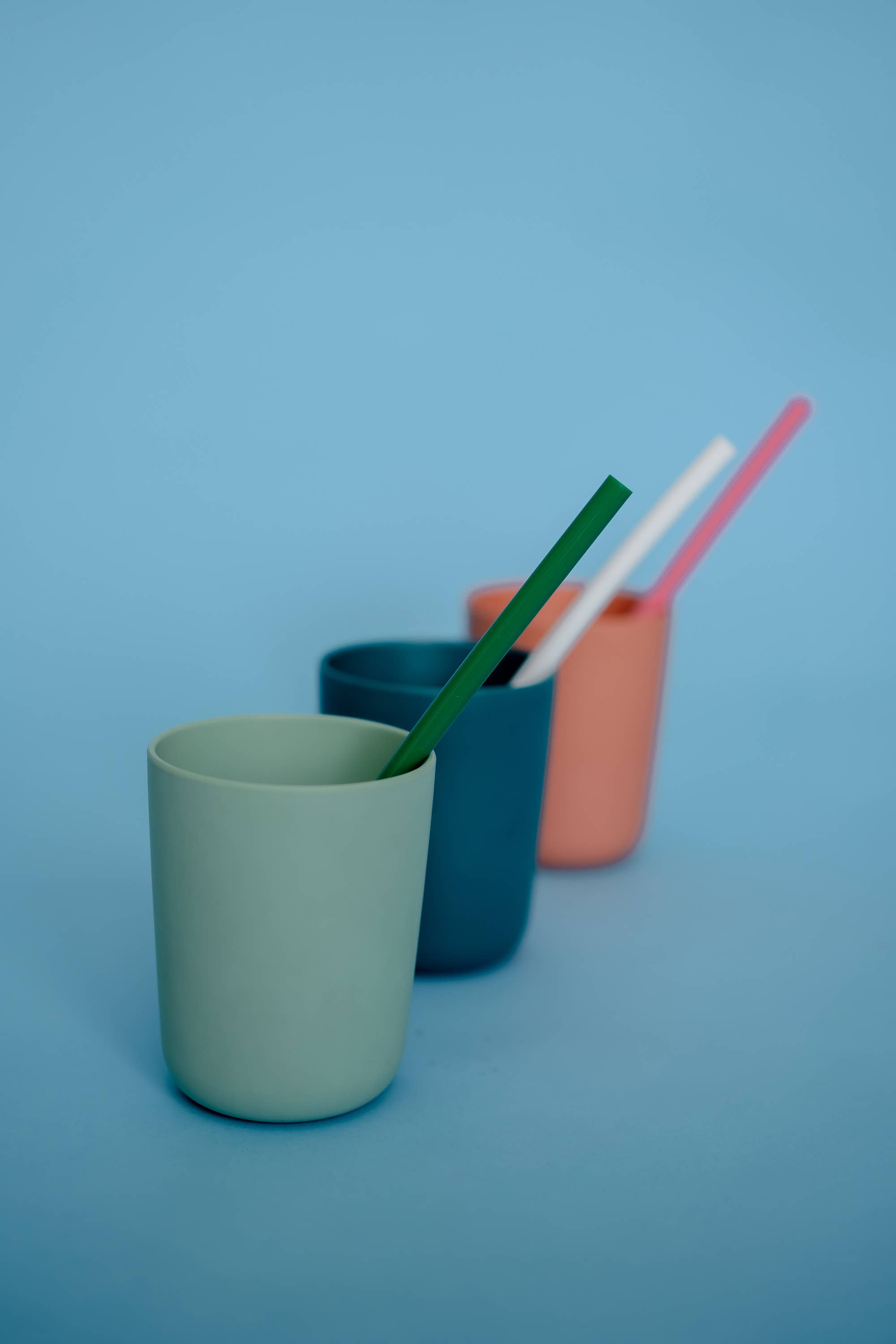 The Silicone Straw Company - Wholesale Drinking Straw - Eco-friendly Reusable Silicone Straws (8 Pack)8