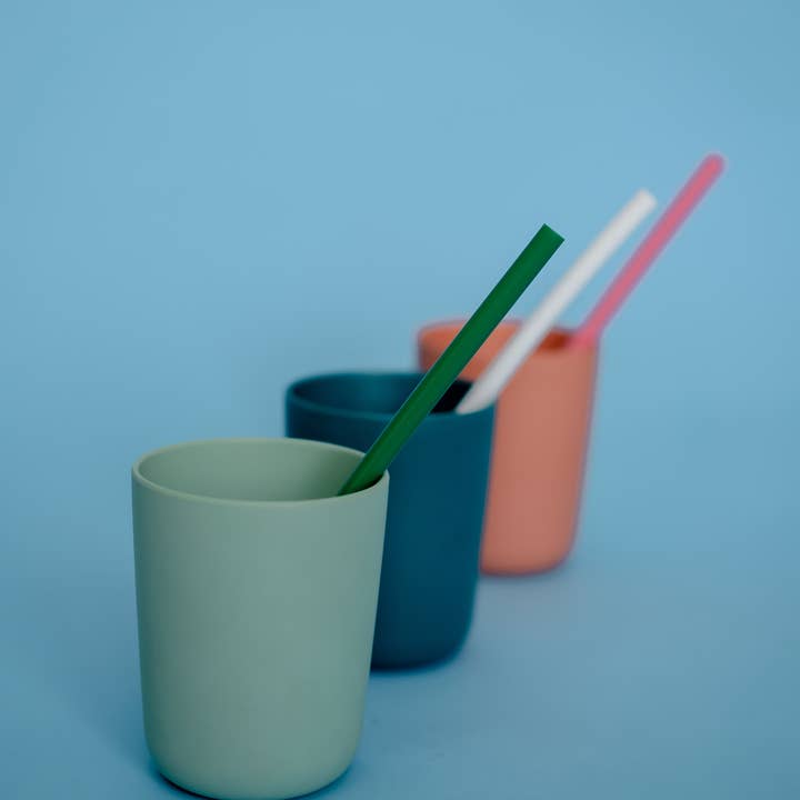 The Silicone Straw Company - Wholesale Drinking Straw - Eco-friendly Reusable Silicone Straws (8 Pack)8