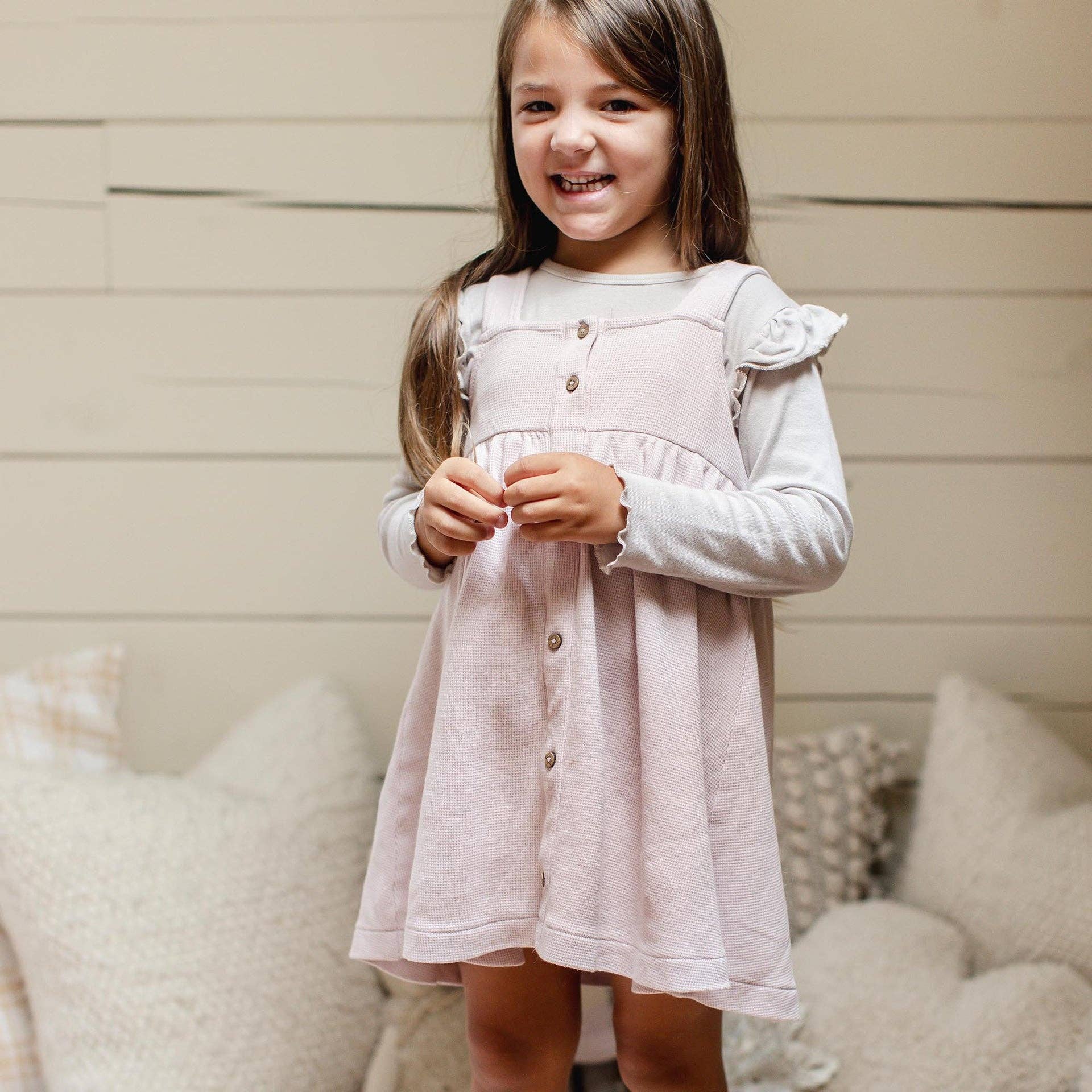 Burt's Bees Baby - Wholesale Clothing Set - Baby - Flutter Organic Tee & Thermal Dress Set1