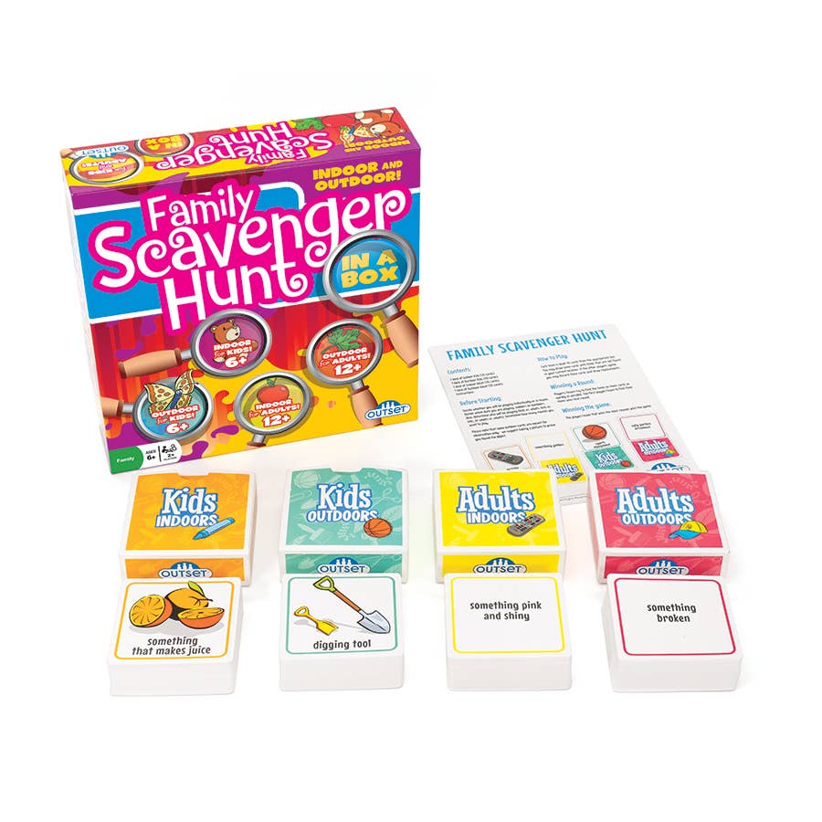 Outset Games and Cobble Hill Puzzles - Wholesale Card Game - Family Scavenger Hunt Game4