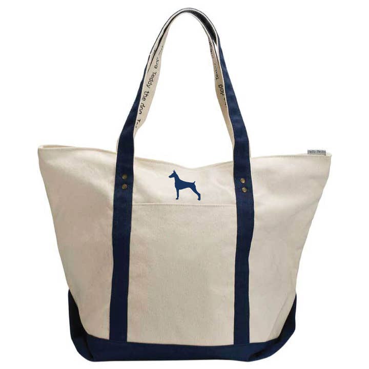 Doberman - Canvas Boot Tas voor wholesale door Teddy the Dog