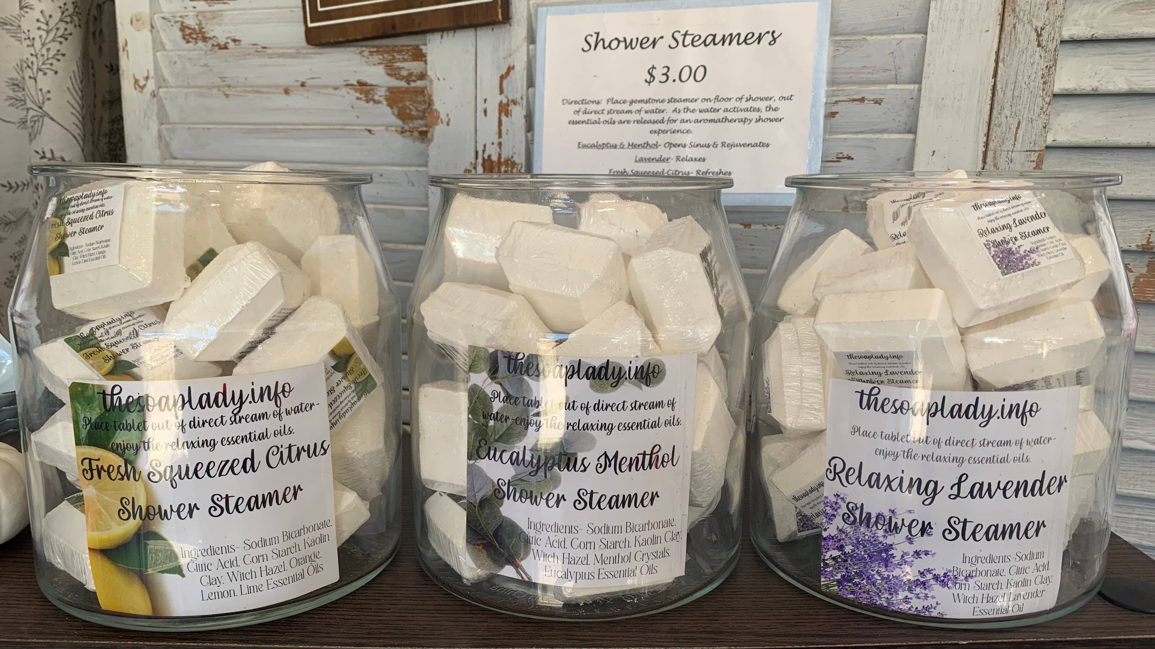 The Soap Lady - Wholesale Douchestomer/Douchebom - Ontspannende Lavendel Douche Stomer1