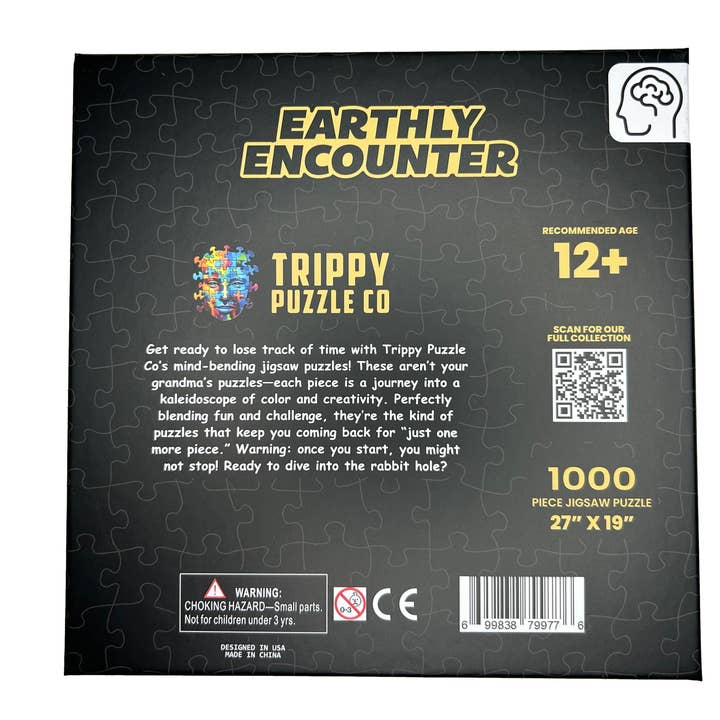 Trippy Puzzle Co - Wholesale Puzzle - Adult - Earthly Encounter Classic Jigsaw Puzzle 1000PC3
